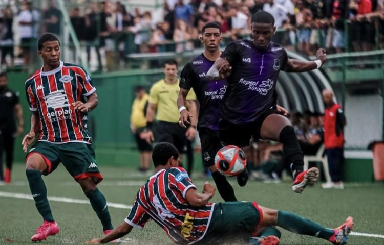 Tudo igual no 1º jogo da decisão da Série A2 Sub-20