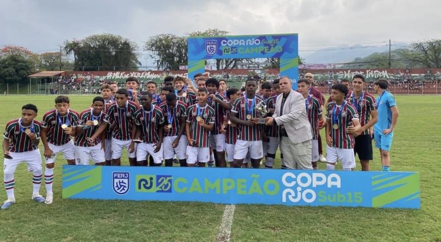 Moleques de Xerém faturam a Copa Rio Sub-15