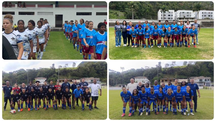 Muitos gols na estreia da Fase Estadual do Torneio Aberto de Futebol Feminino