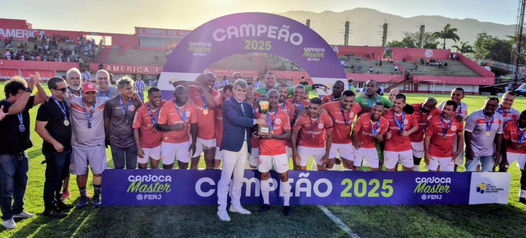 America é o campeão do Carioca Master