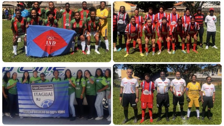 Muitos gols na abertura das quartas do Torneio Aberto de Futebol Feminino