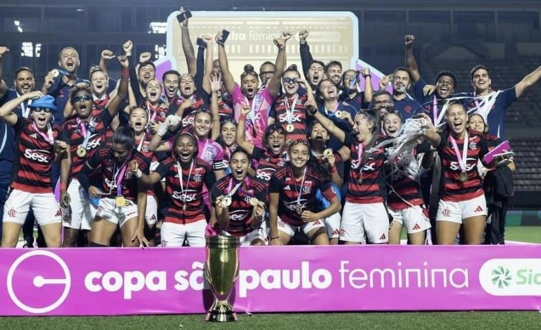 Flamengo goleia e conquista o Bi da Copinha Feminina