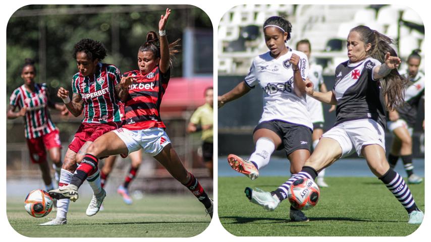 Rodada de empates nos clássicos da Copa Rio Feminina