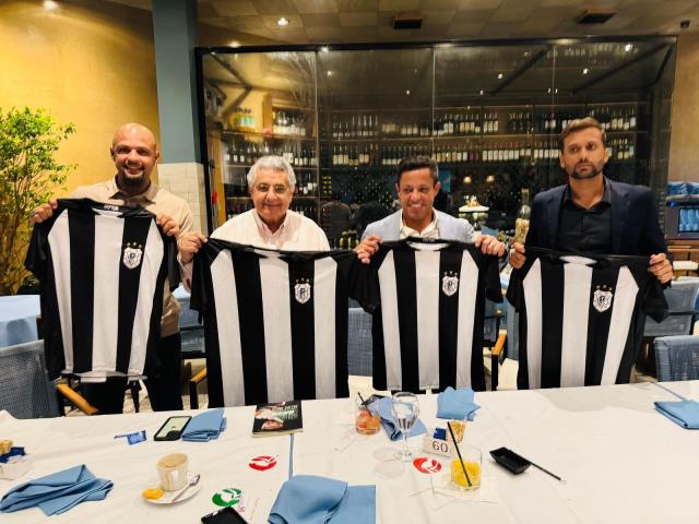 Presidente da FERJ encontra novos gestores do futebol do Americano