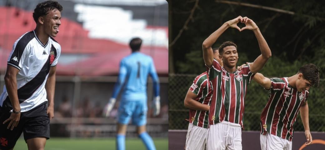 Vasco e Flu vencem no Carioca Sub-17 e Sub-15