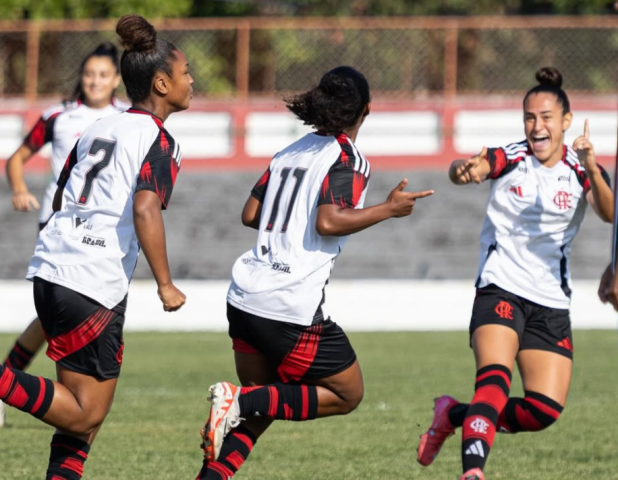 Vitória do Fla sobre o Flu do Brasileiro Feminino Sub-20