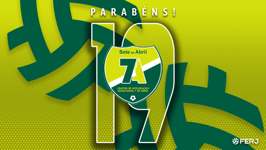 Parabéns, 7 de Abril!