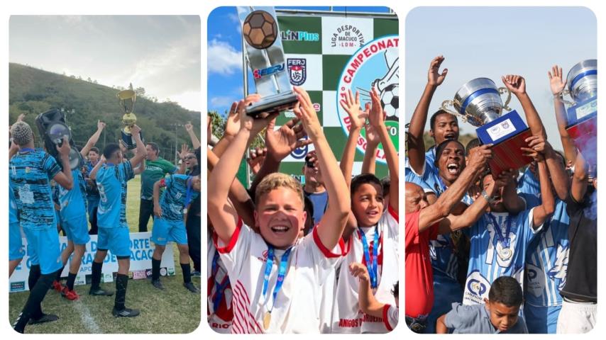 Ligas Municipais premiam seus campeões no fim de semana