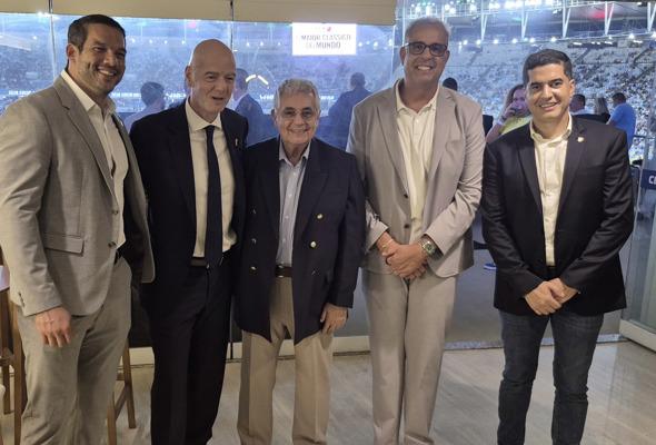 Presidente da FERJ participa de eventos da FIFA