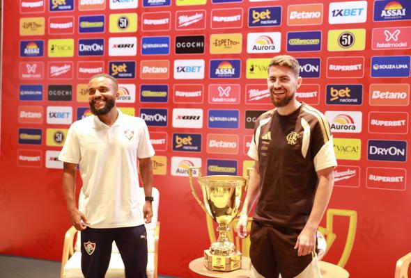 Samuel Xavier e Jorginho apresentam a final do Campeonato Carioca Superbet