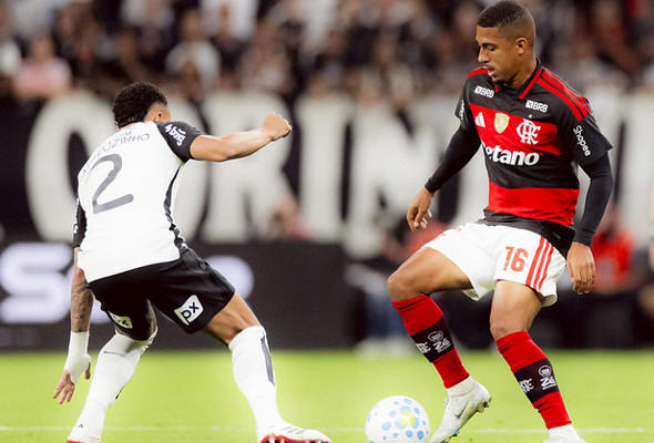 Flamengo fica no empate com o Corinthians em São Paulo