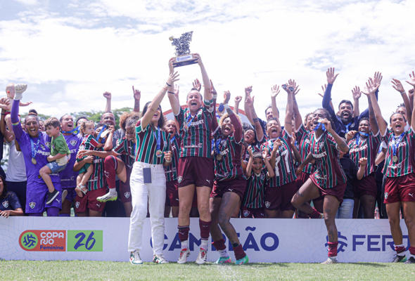 Guerreiras Tricolores são campeãs da Copa Rio Feminina