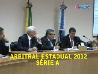Arbitral Define Grupos e Tabela do Carioca 2012