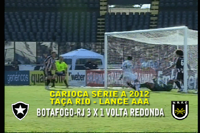 Lance no Gol do Volta Redonda Assinalado pelo Aaa (árbitro Assistente Adicional)