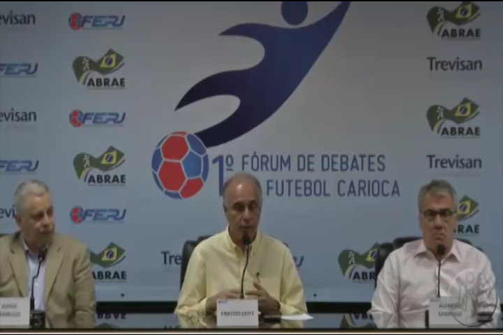 I Fórum de Debates do Futebol Carioca - a Importância Social e Laborativa do Futebol  - Parte 5