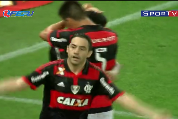 Copa do Brasil 2014 - Flamengo 2 X 0 Atlético-mg - Ida - Semi Final