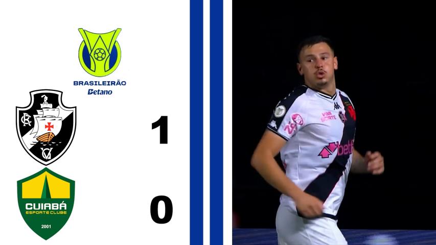 Vasco 1x0 Cuiabá - 19ª Rodada - Brasileiro Série a 2024