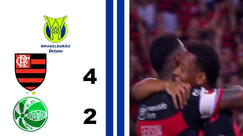 Flamengo 4x2 Juventude - 31ª Rodada - Brasileiro Série a 2024