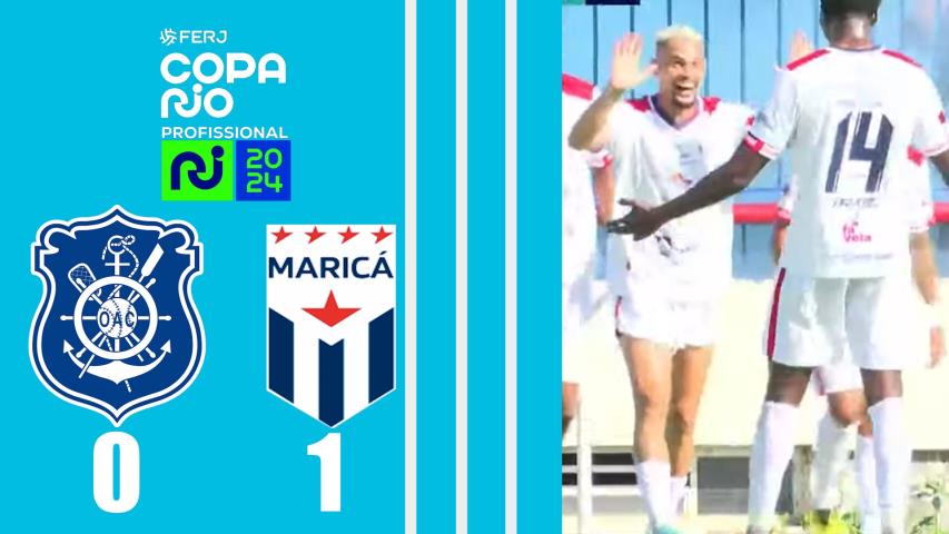 Olaria 0x1 Maricá - Copa Rio Profissional 2024 - 5ª Fase - Jogo de Ida