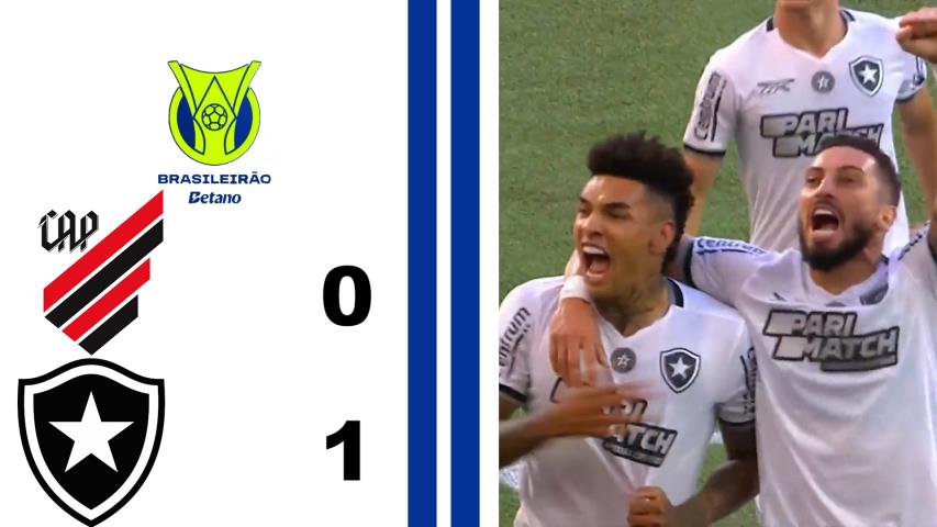 Athletico Pr 0x1 Botafogo - 29ª Rodada - Brasileiro Série a 2024
