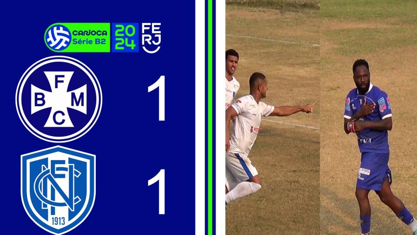 Barra Mansa 1x1 Niteroiense - Carioca Série B2 - Taça Maracanã - 2ª Rodada