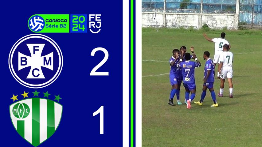 Barra Mansa 2x1 Mageense - Carioca Série B2 - Taça Maracanã - 7ª Rodada
