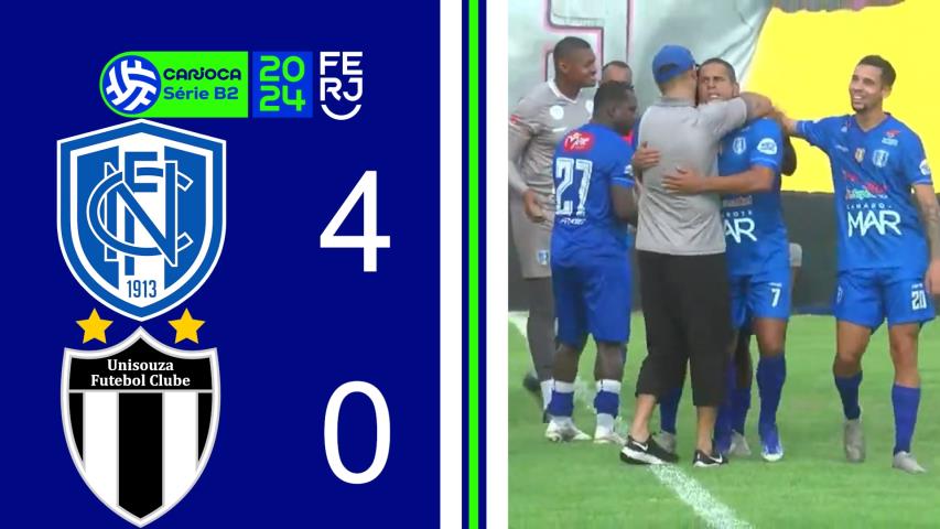 Niteroiense 4x0 Uni Souza - Carioca Série B2 - Taça Maracanã - 10ª Rodada