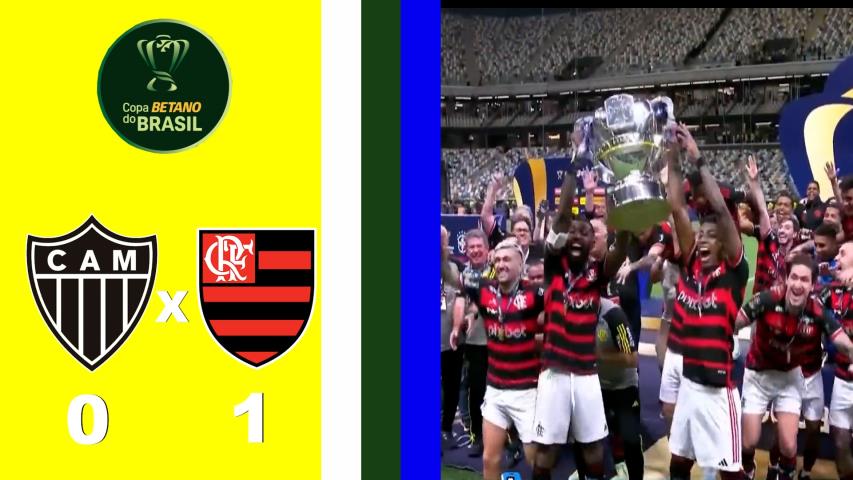 Atlético Mg 0x1 Flamengo - Copa do Brasil 2024 - Final - Jogo de Volta