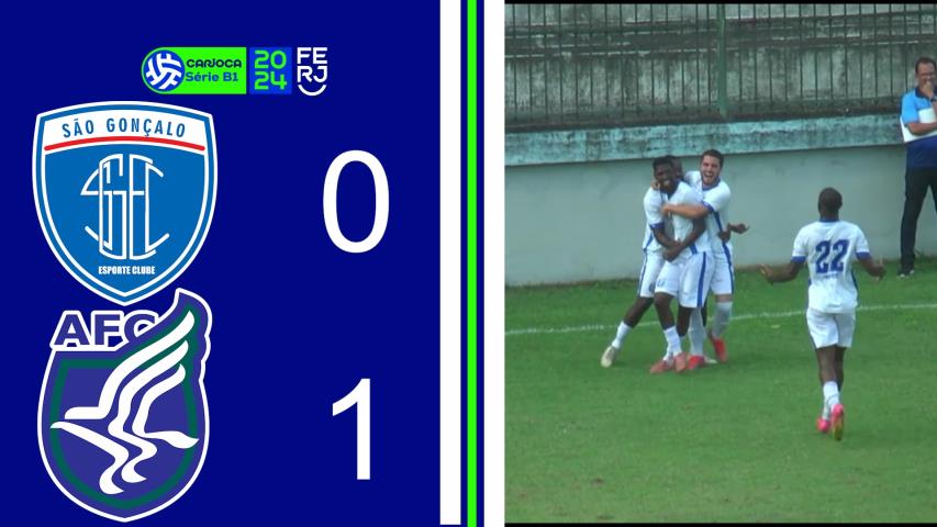 São Gonçalo 0x1 Artsul - Carioca Série B1 - Taça Corcovado - 9ª Rodada