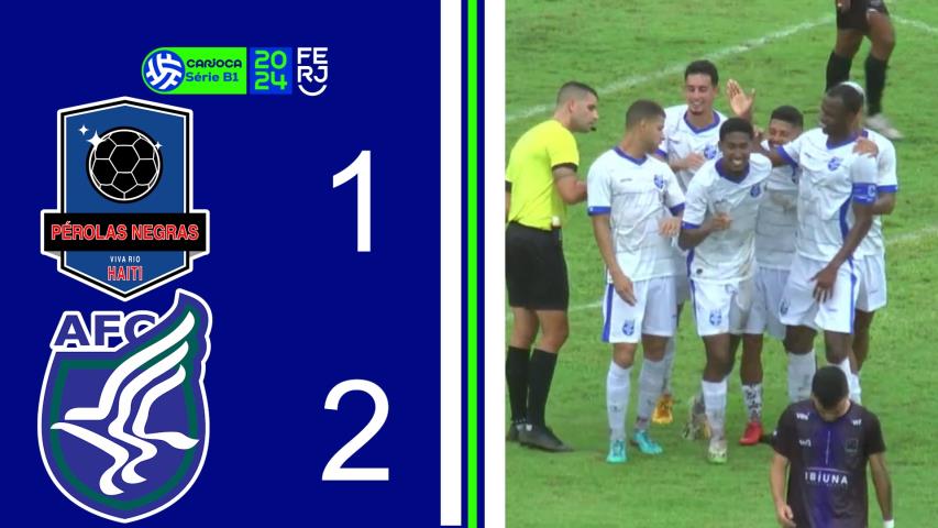 Pérolas Negras 1x2 Artsul - Carioca Série B1 - Semifinal - Jogo de Ida