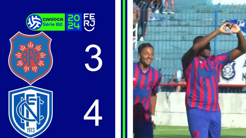 Bonsucesso 3x4 Niteroiense - Carioca Série B2 - Semifinal - Jogo de Volta