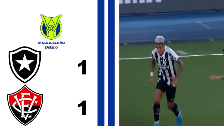 Botafogo 1x1 Vitória - 35ª Rodada - Brasileiro Série a 2024