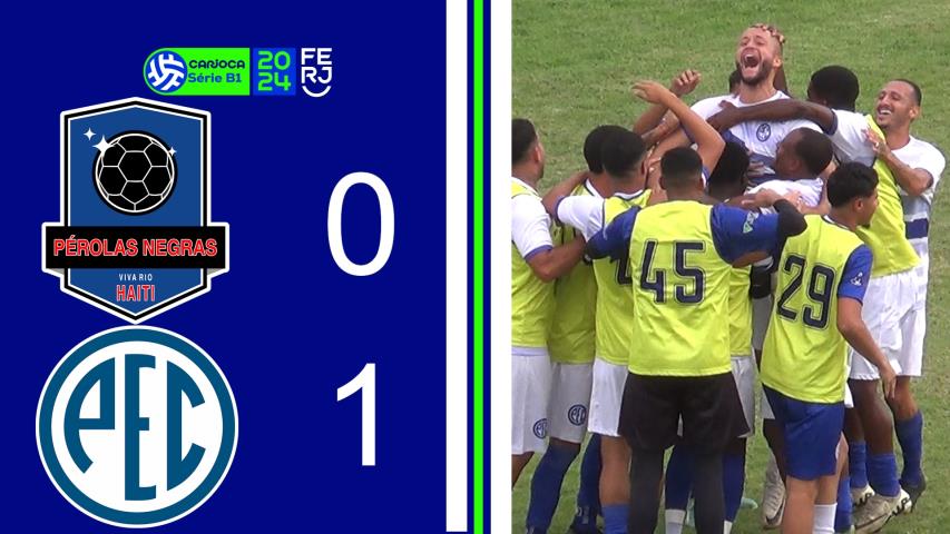 Pérolas Negras 0x1 Paduano - Carioca Série B1 - Taça Corcovado - 7ª Rodada