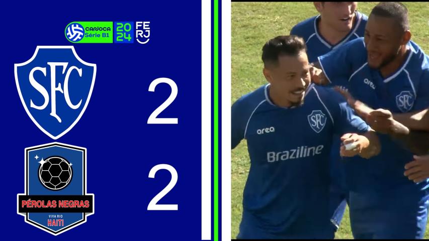 Serrano 2x2 Pérolas Negras - Carioca Série B1 - Taça Corcovado - 8ª Rodada