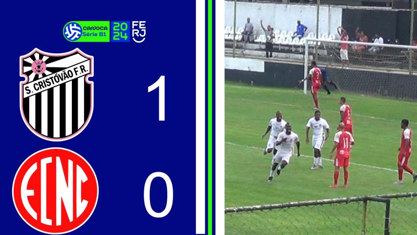São Cristovão 1x0 Nova Cidade - Carioca Série B1 - Taça Corcovado - 8ª Rodada
