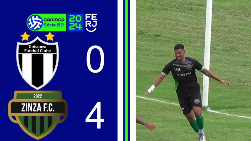 Uni Souza 0x4 Zinzane - Carioca Série B2 - Taça Maracanã - 9ª Rodada
