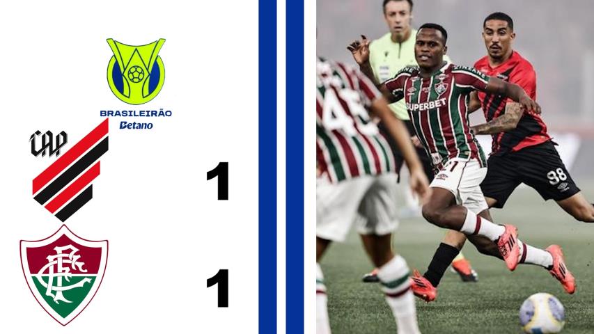 Athletico Pr 1x1 Fluminense - 36ª Rodada - Brasileiro Série a 2024