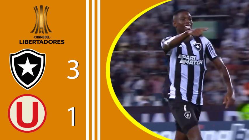 Botafogo 3x1 Universitario - Libertadores - Fase de Grupo - 3ª Rodada