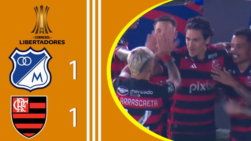 Millonarios 1x1 Flamengo - Libertadores - Fase de Grupo - 1ª Rodada