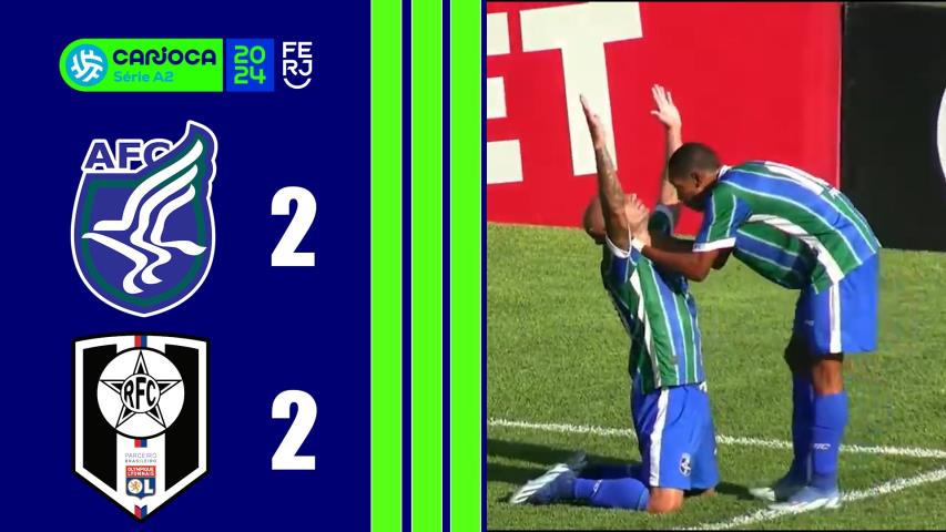 Artsul 2x2 Resende - Carioca Série A2 - Taça Santos Dumont - 4ªrodada