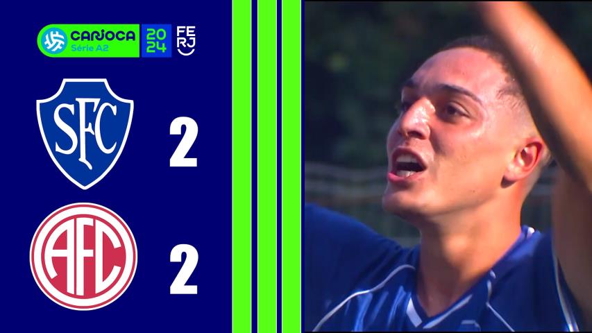 Serrano 2x2 America - Carioca Série A2 - Taça Santos Dumont - 4ªrodada