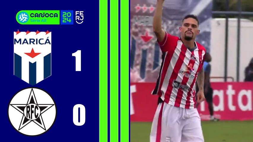 Maricá 1x0 Resende - Carioca Série A2 - Taça Santos Dumont - 9ª Rodada