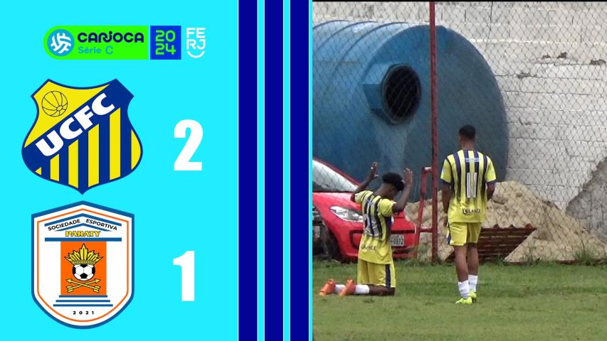 União Central 2x1 Paraty - Carioca Série C - Taça Waldir Amaral - 8ªrodada