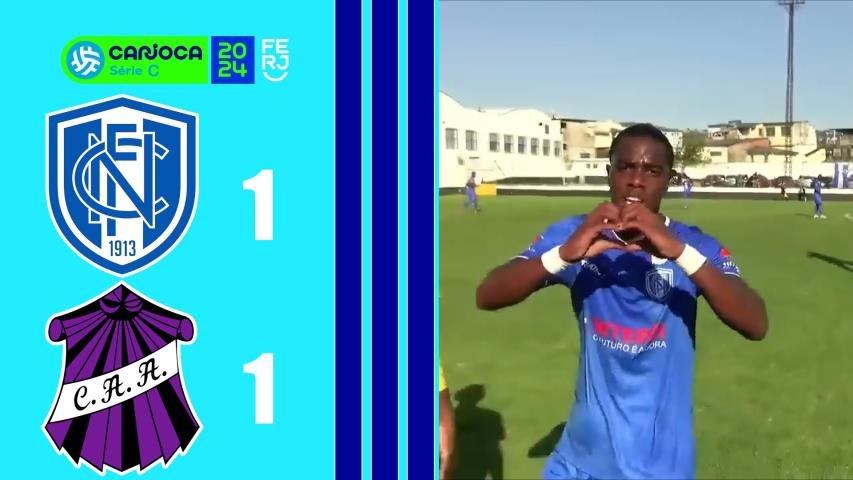 Niteroiense 1x1 Campos - Carioca Série C - Semifinal - Jogo de Volta