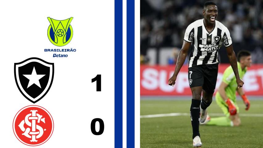 Botafogo 1x0 Internacional - 18ª Rodada - Brasileiro Série a 2024