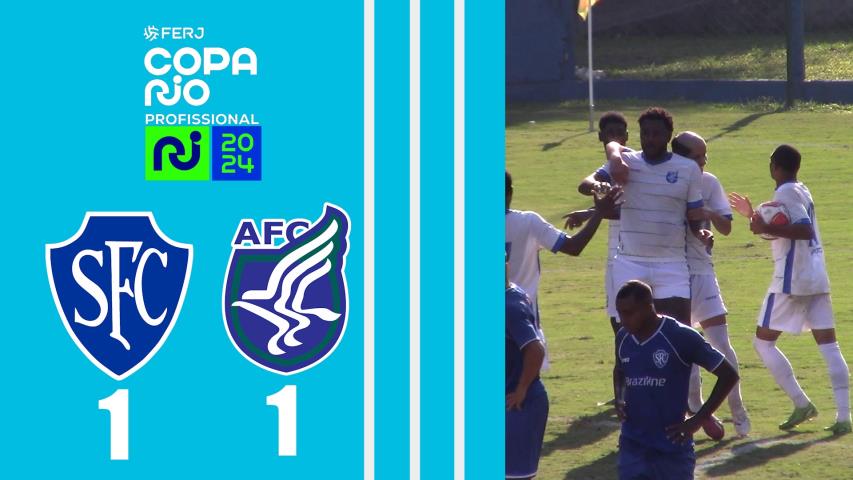 Serrano 1x1 Artsul - Copa Rio Profissional 2024 - 1ª Fase - Jogo de Ida