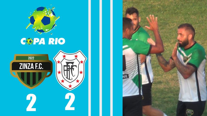Zinzane 2x2 Americano - Copa Rio Profissional 2024 - 1ª Fase - Jogo de Ida
