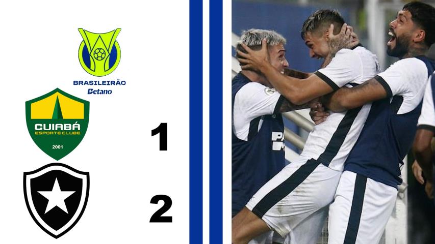 Cuiabá 1x2 Botafogo- 14ª Rodada - Brasileiro Série a 2024