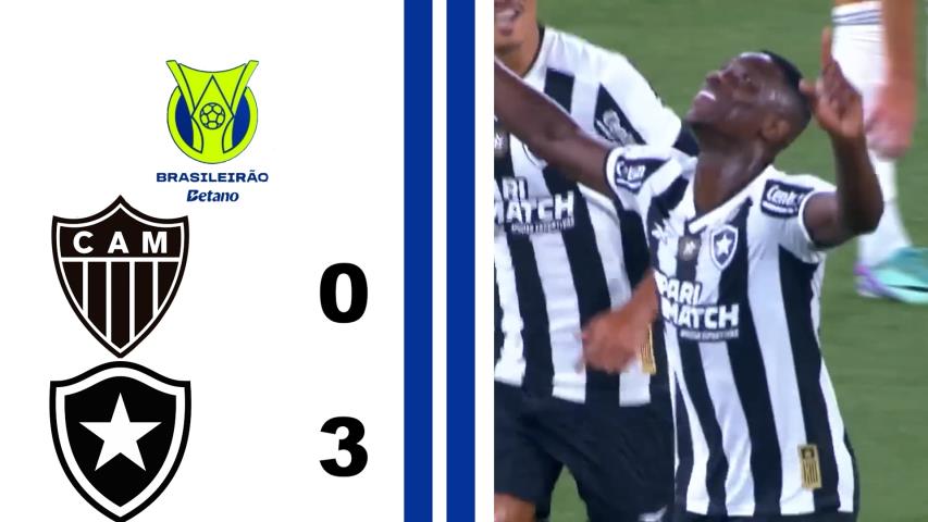 Botafogo 3x0 Atlético Mg - 15ª Rodada - Brasileiro Série a 2024