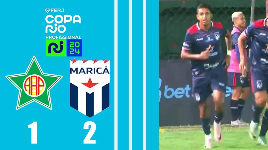 Portuguesa 1x2 Maricá - Copa Rio Profissional 2024 - 2ª Fase - Jogo de Volta